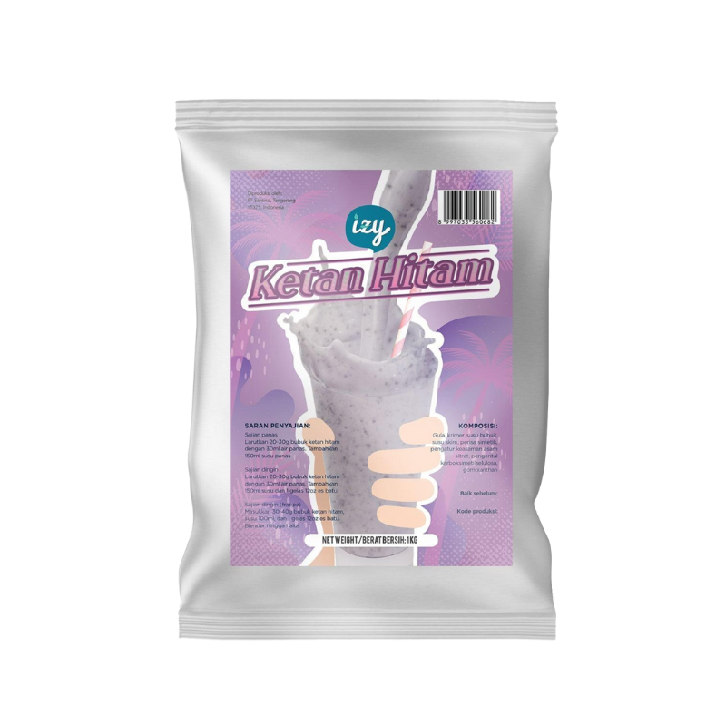 IZY KETAN HITAM 10 X 1 KG